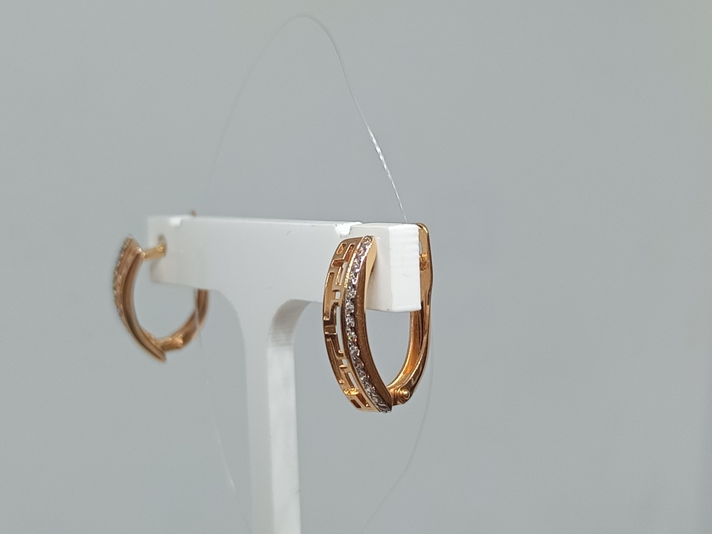 СЕРЬГИ С КАМНЯМИ (Au 585)