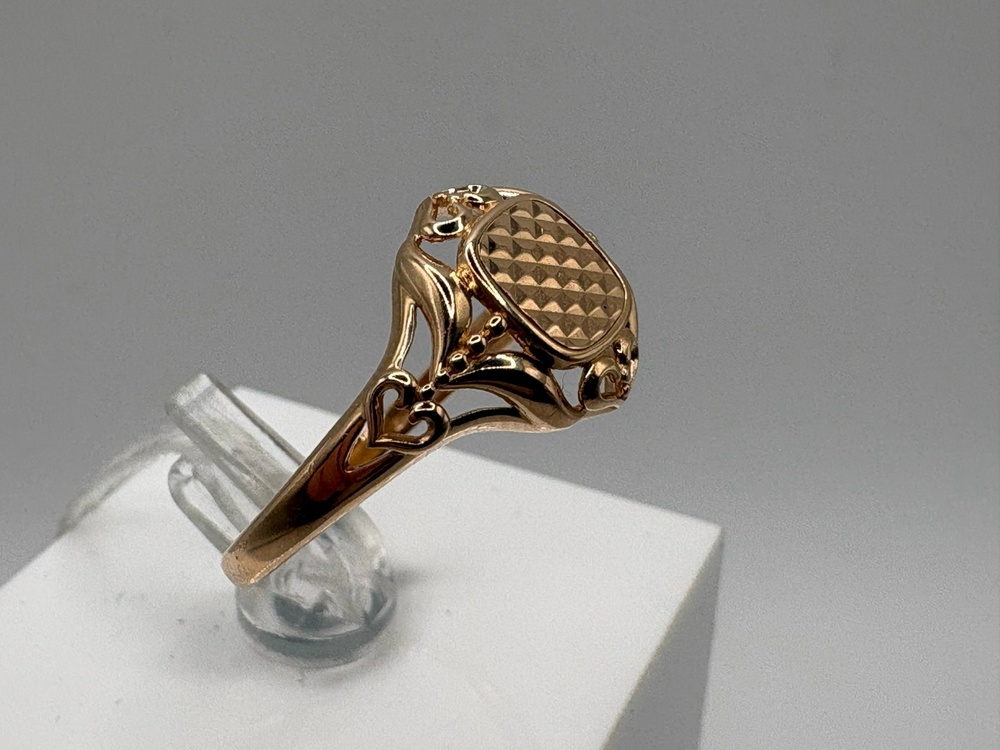 КОЛБКМ585 КОЛЬЦО БЕЗ КАМНЯ (Au 585)