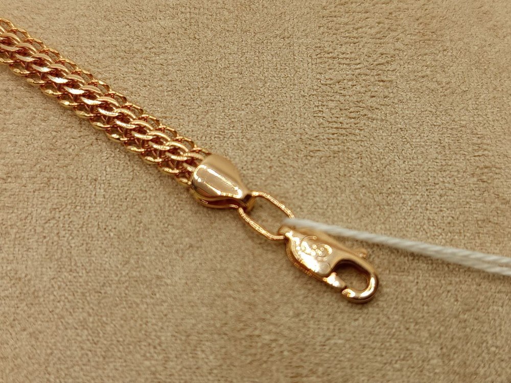 БРАСЛЕТ ПУСТОТЕЛЫЙ Сингапур Au 585