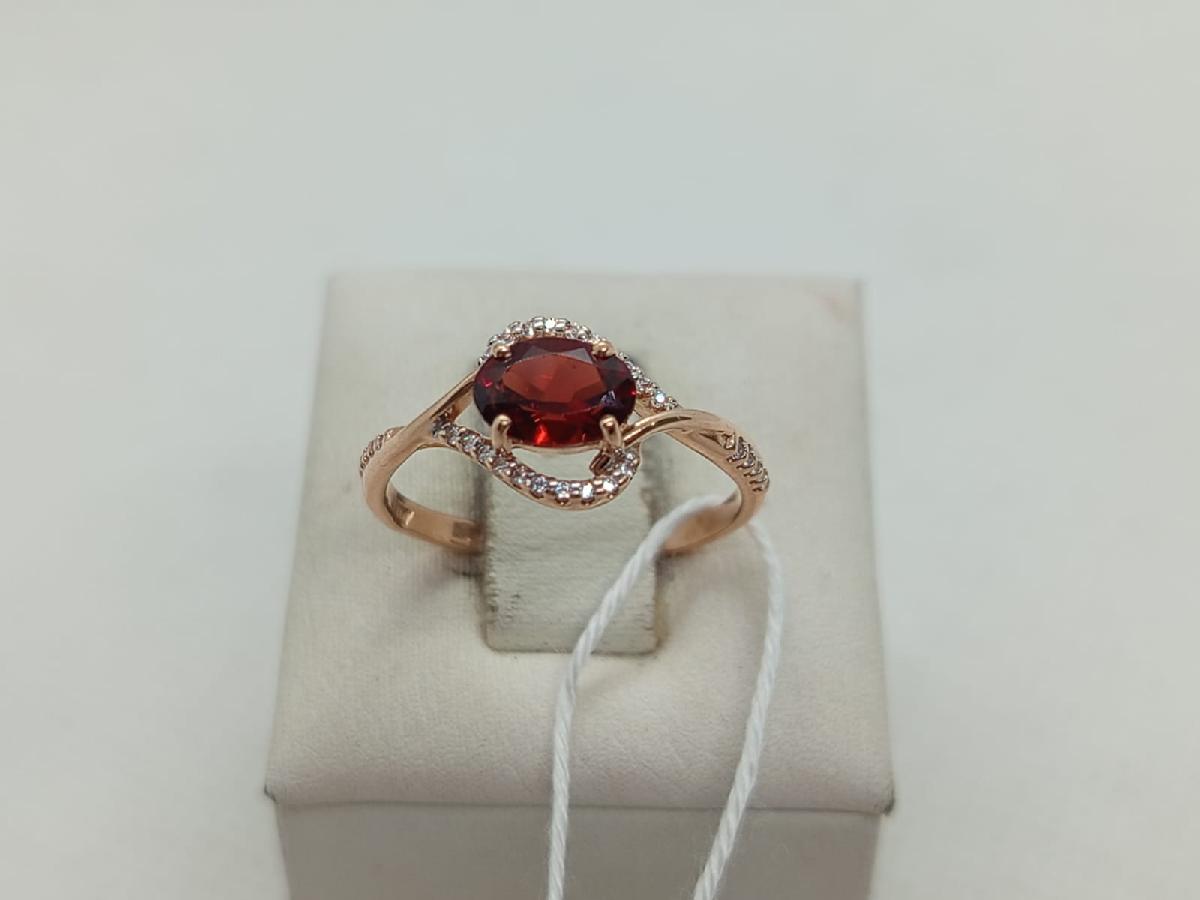 КОЛКМИ585 КОЛЬЦО С КАМНЯМИ (Au 585)