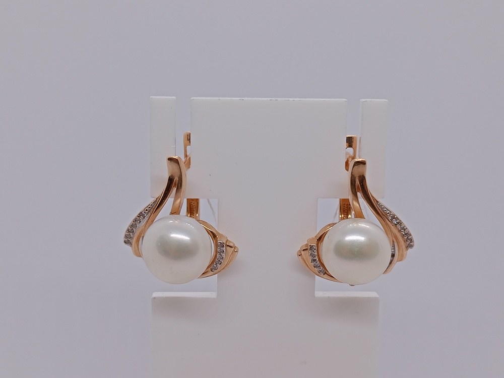 СЕРЬГИ С КАМНЯМИ (Au 585)