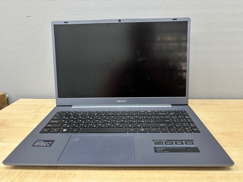 Ноутбук Dexp Dexp Atlas M15-I5W303; Core i5-1235U, Iris(R) Xe Graphics, 16 Гб, 512 GB, Нет