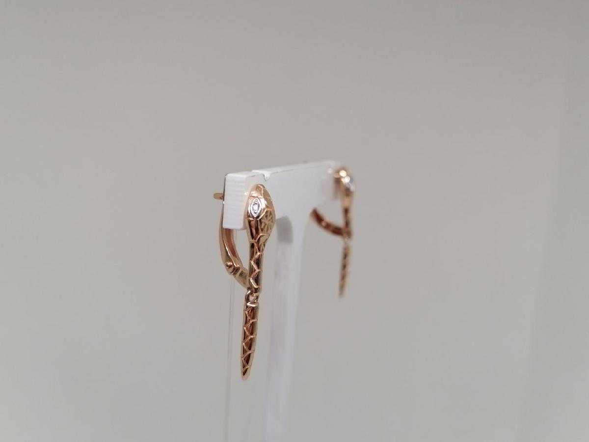 СЕРЬГИ С КАМНЯМИ (Au 585)