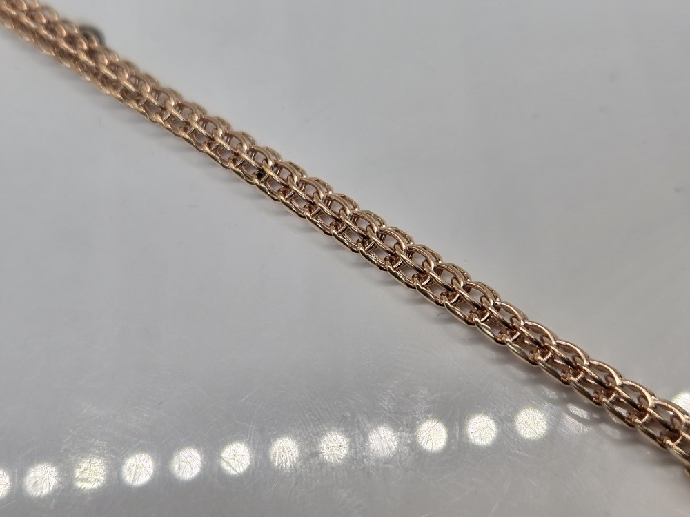 БРАСЛЕТ ПОЛНОВЕСНЫЙ Итальянка Au 585