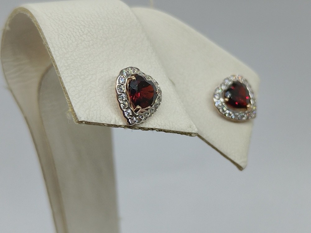 СПУС585 СЕРЬГИ ПУСЕТЫ (Au 585)