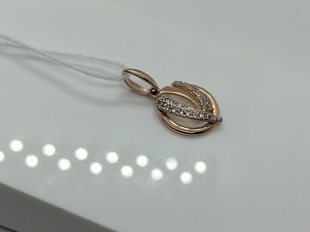 ПОДВЕСКА С КАМНЯМИ (Au 585)