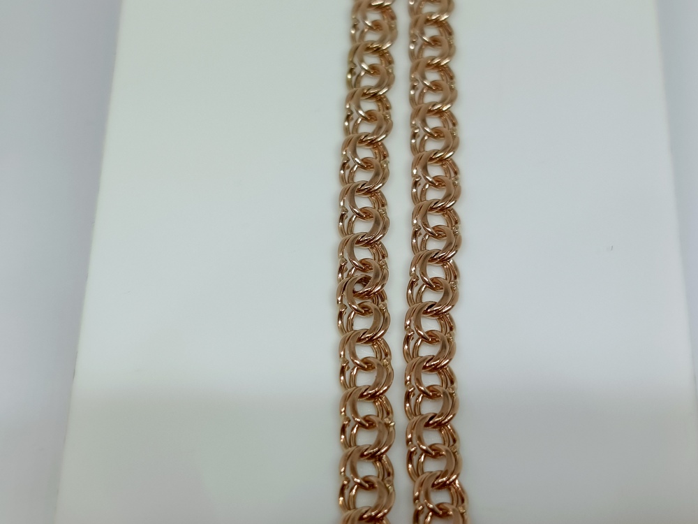 ЦЕПЬ ПОЛНОВЕСНАЯ Бисмарк (Au 585)