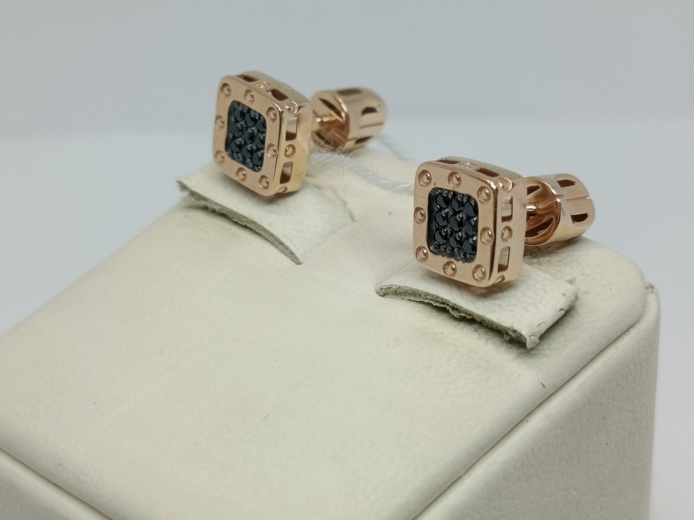 СПУС585 СЕРЬГИ ПУСЕТЫ (Au 585)