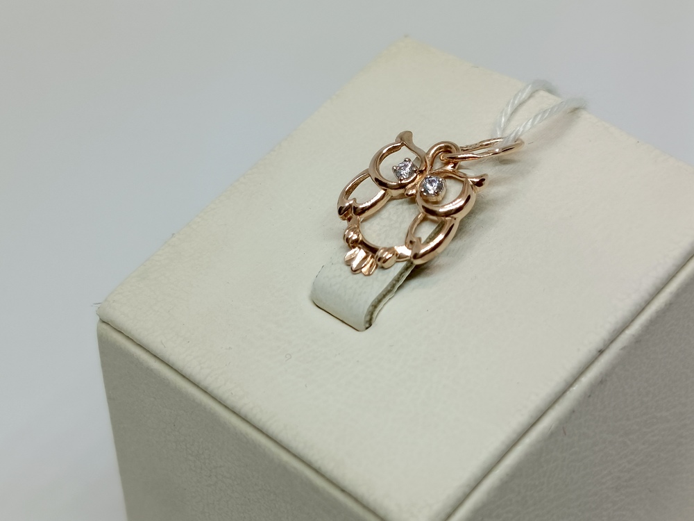 ПОДКМИ585 ПОДВЕСКА С КАМНЯМИ (Au 585)