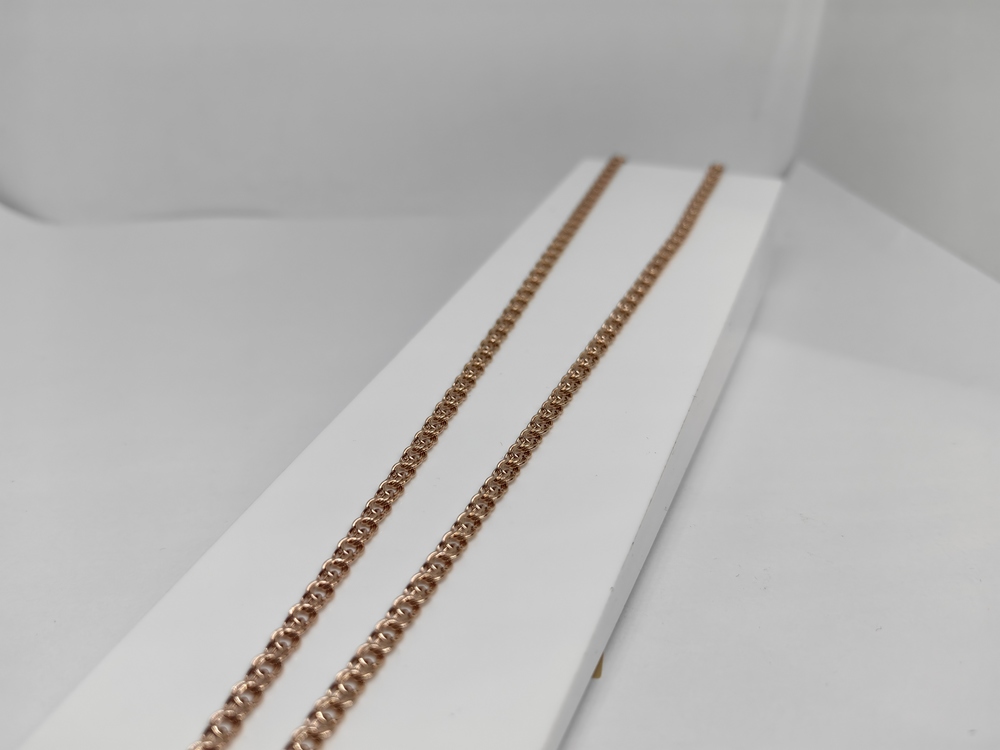 8050200П-50 ЦЕПЬ ПУСТОТЕЛАЯ Бисмарк (Au 585)