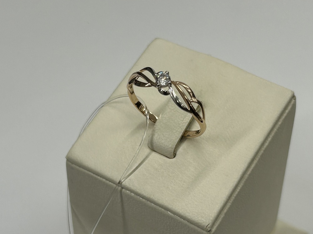 КОЛЬЦО С КАМНЕМ (Au 585)