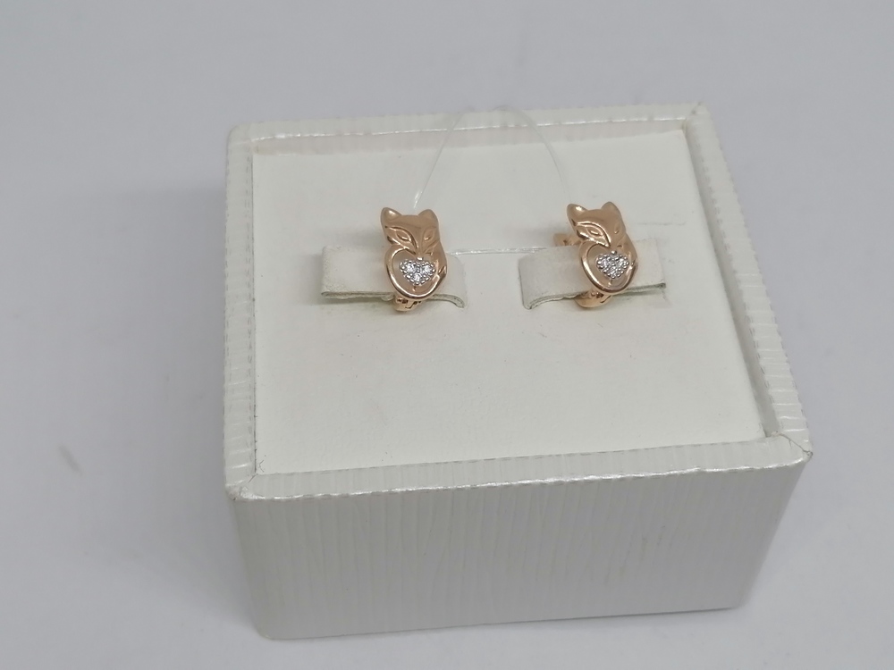 51-120-02218-1 СЕРЬГИ С КАМНЯМИ (Au 585)