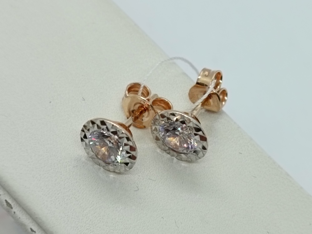 СЕРЬГИ ГВОЗДИКИ (Au 585)