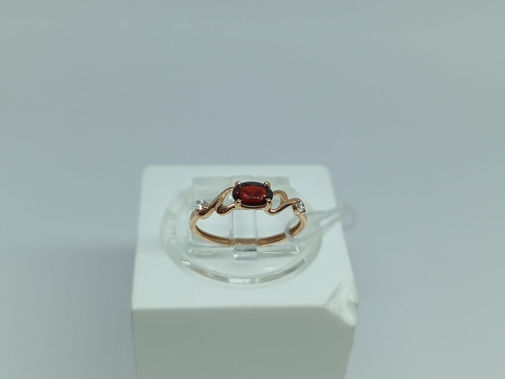 КОЛКМИ585 КОЛЬЦО С КАМНЯМИ (Au 585)