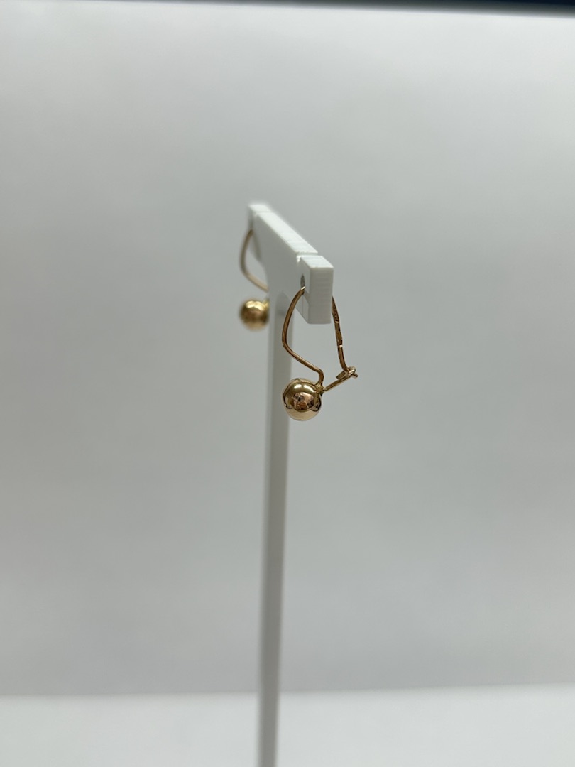 СЕРЬГИ БЕЗ КАМНЯ (Au 585)