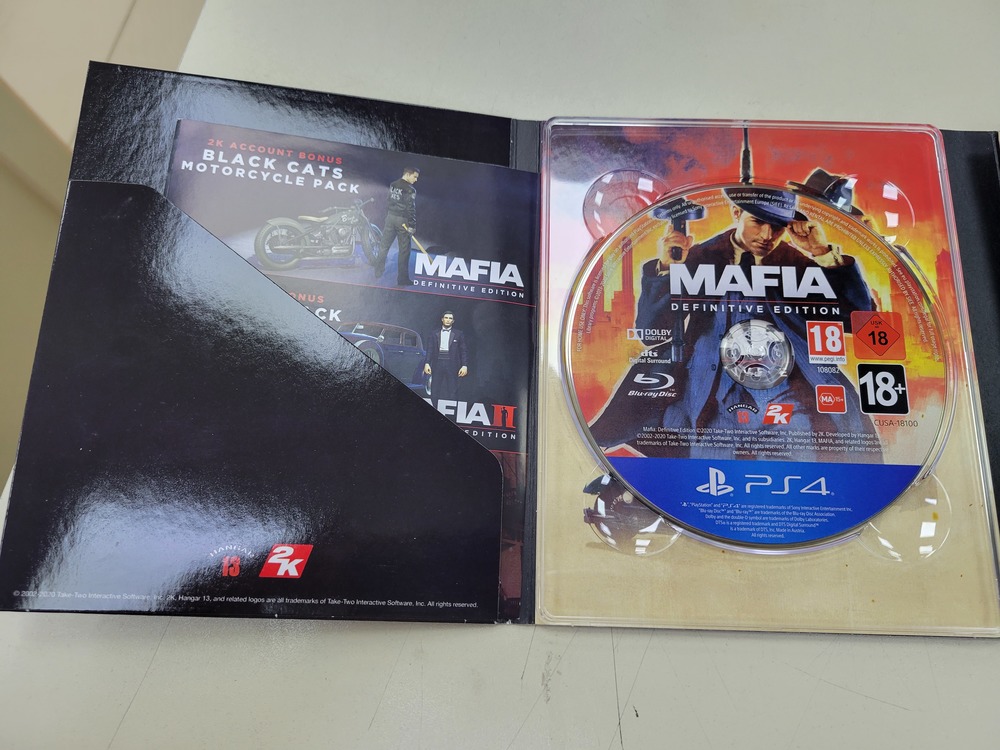Игра Playstation 4 Mafia Trilogy
