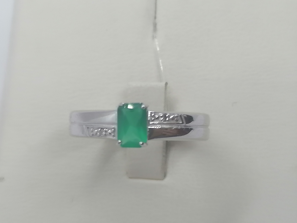 КОЛЬЦО БРИЛЛИАНТ (Ag 925)