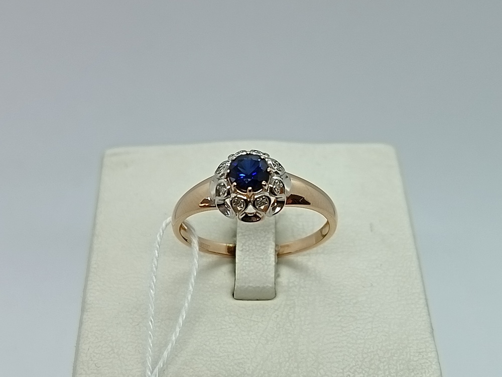 КОЛЬЦО БРИЛЛИАНТ Au 585