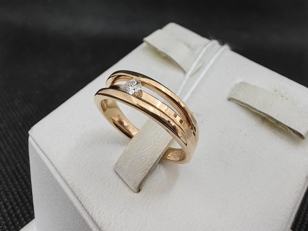 КОЛЬЦО БРИЛЛИАНТ Au 585 КОЛЬЦО БРИЛЛИАНТ Au 585