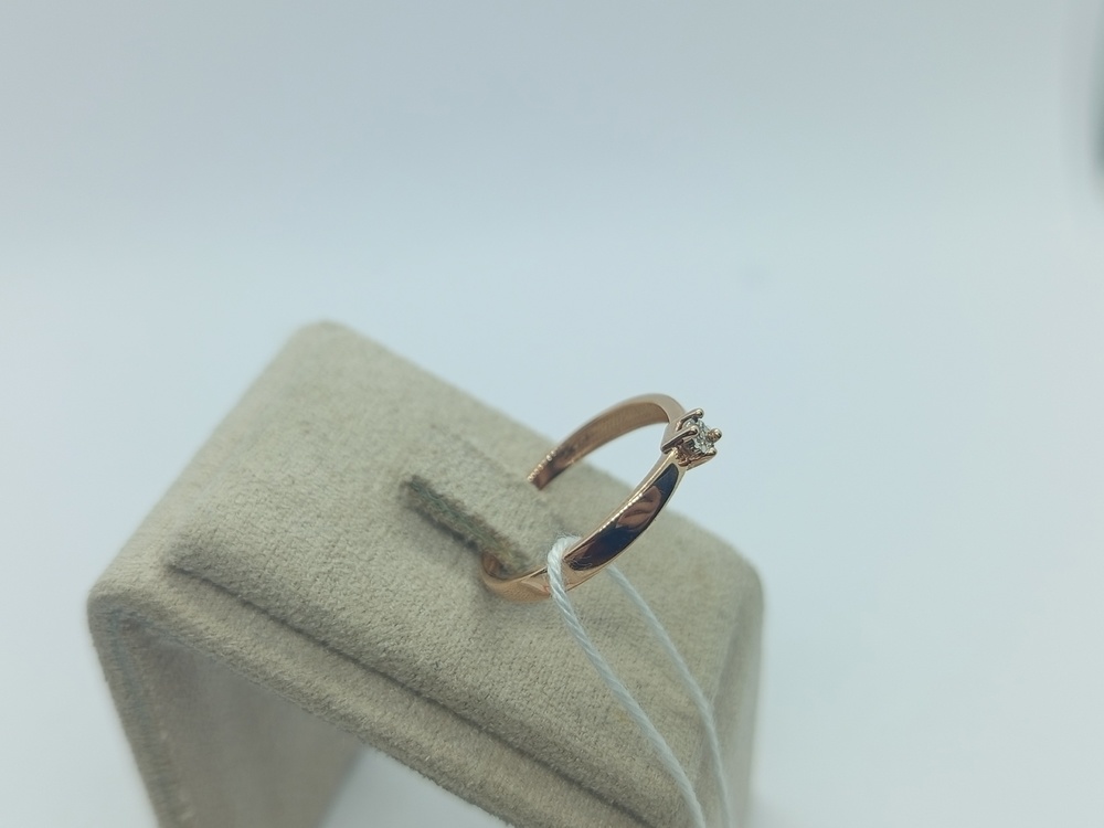 КОЛЬЦО БРИЛЛИАНТ Au 585