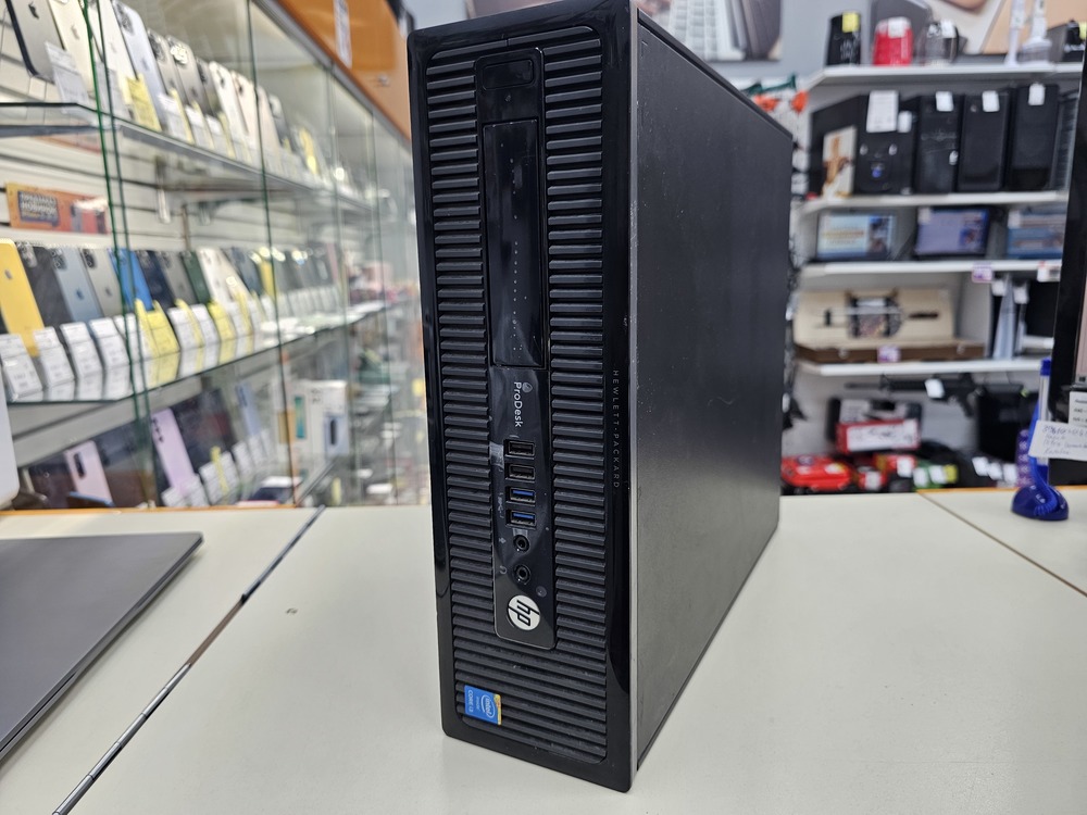 Системный блок HP; Core i3-4160, Intel UHD Graphics, 4 Гб, Нет, 500 Гб