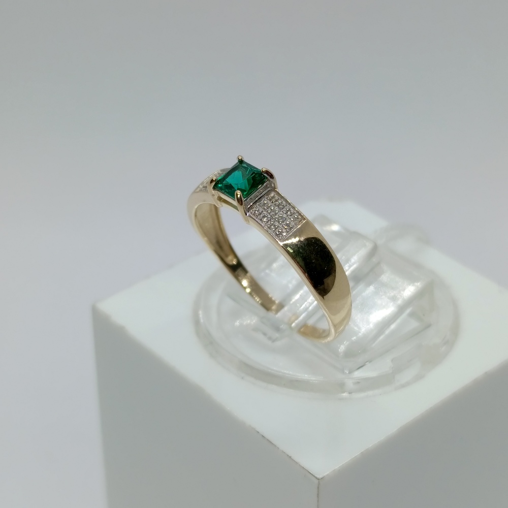 КОЛЬЦО БРИЛЛИАНТ Au 585