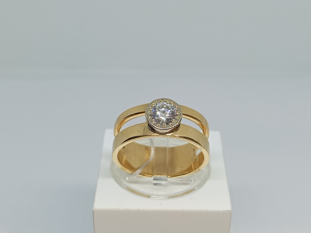 КОЛЬЦО С КАМНЕМ (Au 585)