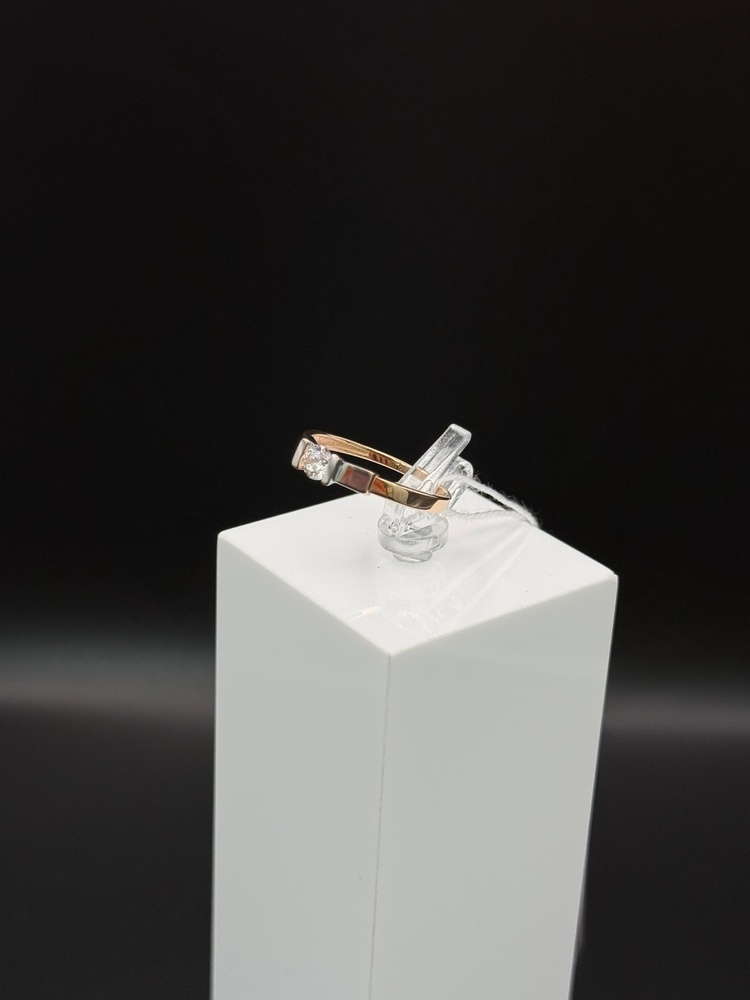 КОЛКМ585 КОЛЬЦО С КАМНЕМ (Au 585)