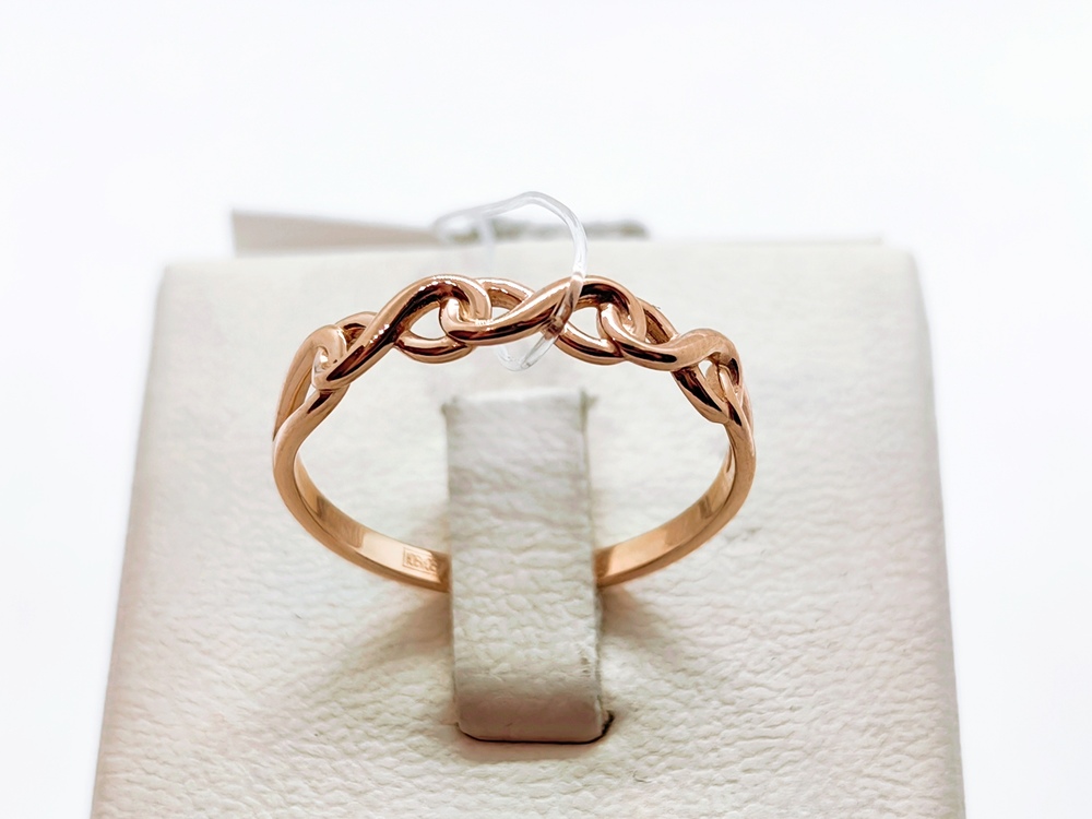 КОЛЬЦО БЕЗ КАМНЯ (Au 585)