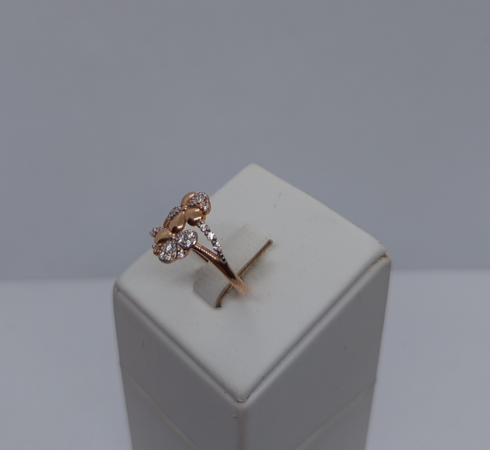 КОЛКМИ585 КОЛЬЦО С КАМНЯМИ (Au 585)