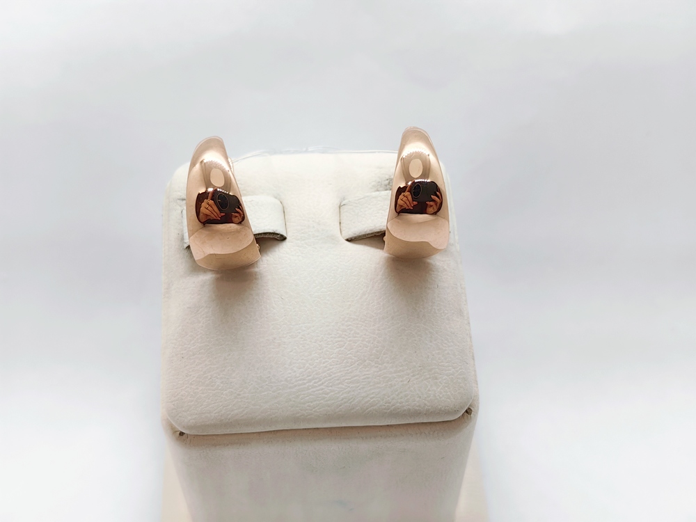 СЕРЬГИ БЕЗ КАМНЯ (Au 585) СЕРЬГИ БЕЗ КАМНЯ (Au 585)