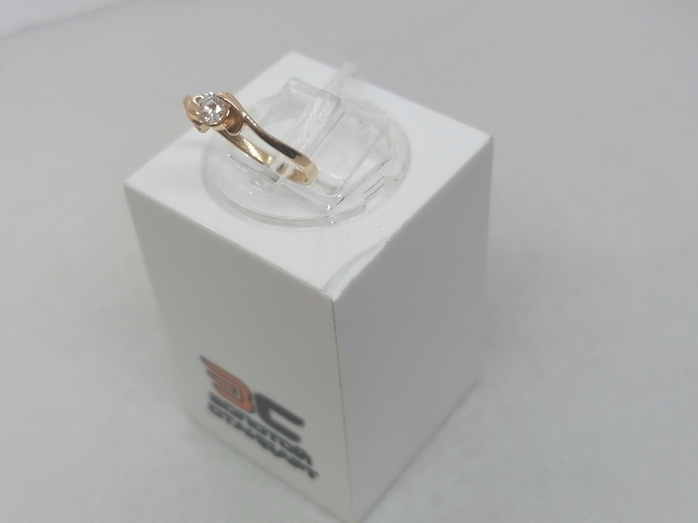 КОЛЬЦО БРИЛЛИАНТ Au 585