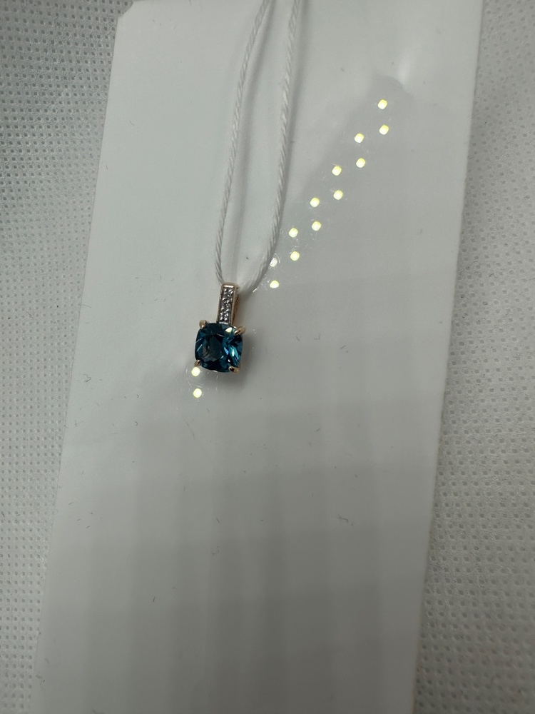 ПОДКМИ585 ПОДВЕСКА С КАМНЯМИ (Au 585)