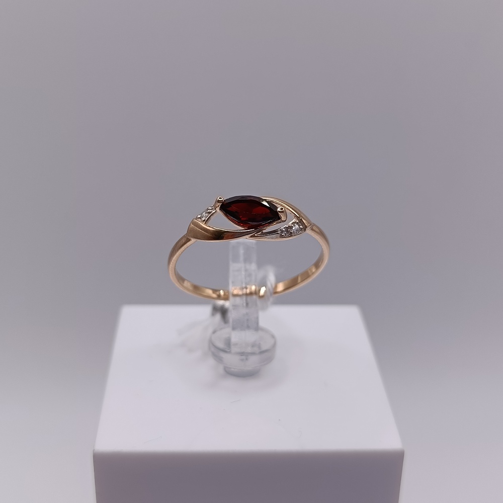 КОЛКМИ585 КОЛЬЦО С КАМНЯМИ (Au 585)