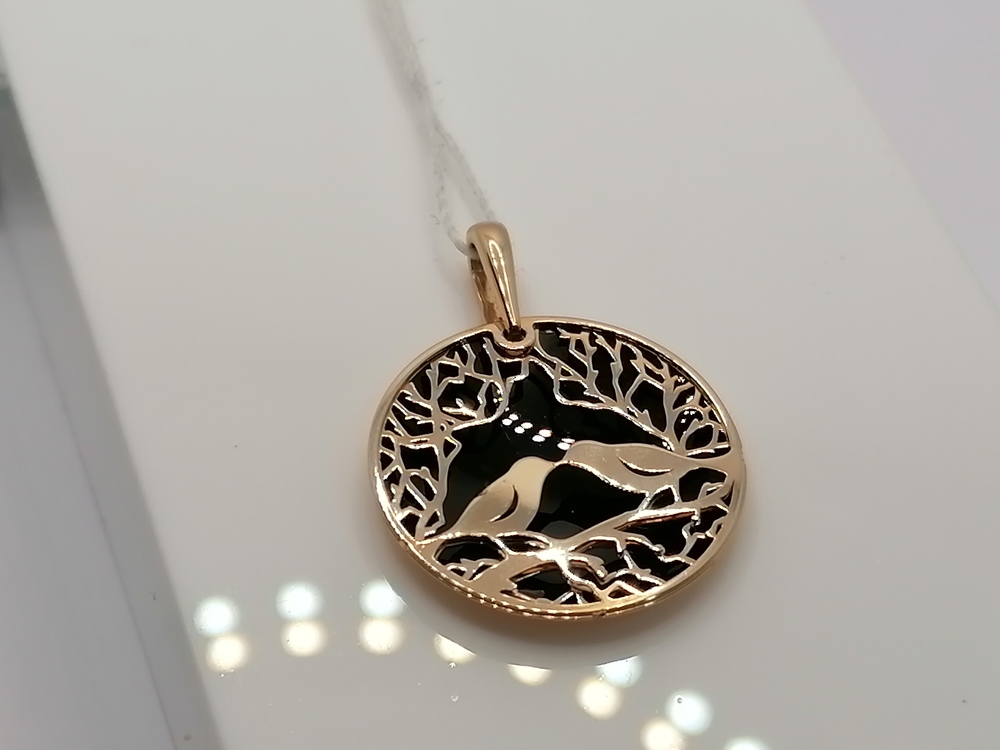 ПОДВЕСКА БЕЗ КАМНЯ (Au 585)
