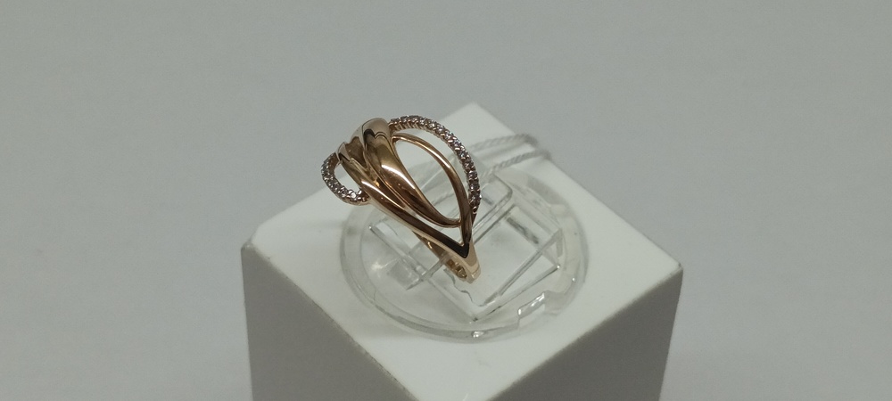 КОЛКМИ585 КОЛЬЦО С КАМНЯМИ (Au 585)