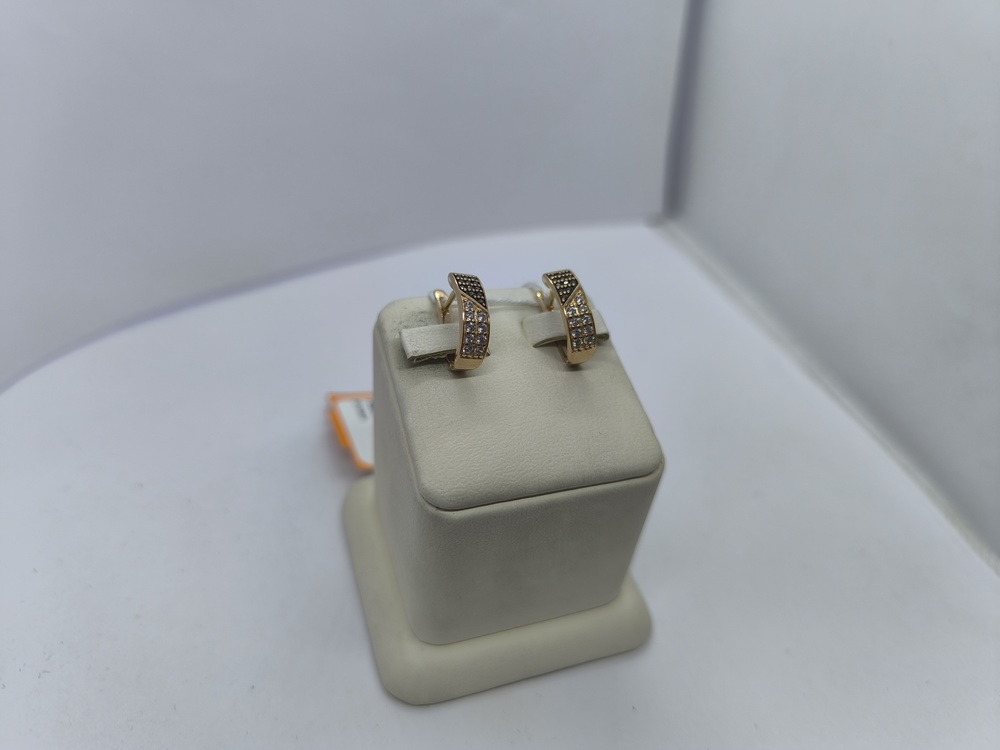 СЕРЬГИ С КАМНЯМИ (Au 585)