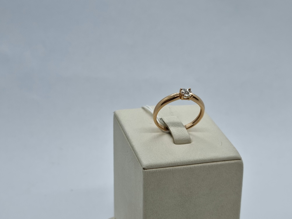 КОЛЬЦО БРИЛЛИАНТ Au 585