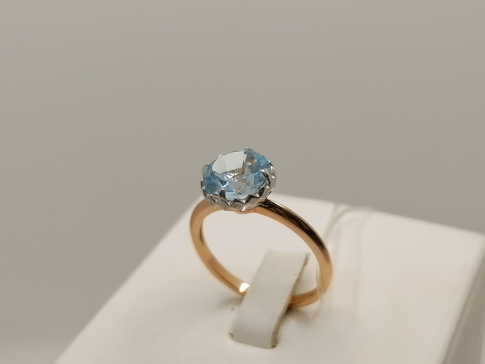 КОЛЬЦО С КАМНЕМ (Au 585)