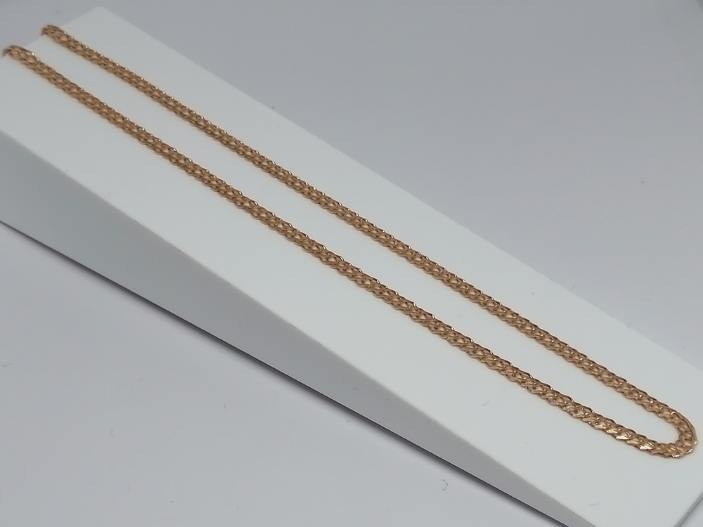 ЦЛР2585 ЦЕПЬ ПОЛНОВЕСНАЯ Ромб двойной (Au 585)