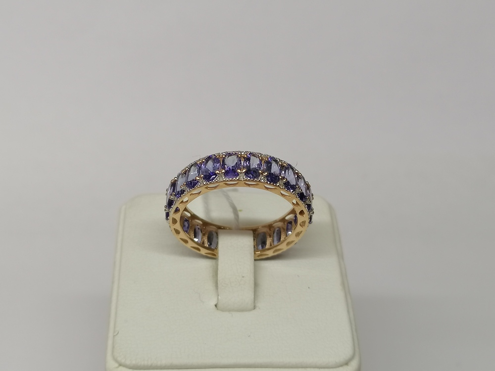 КОЛКМИ585 КОЛЬЦО С КАМНЯМИ (Au 585)