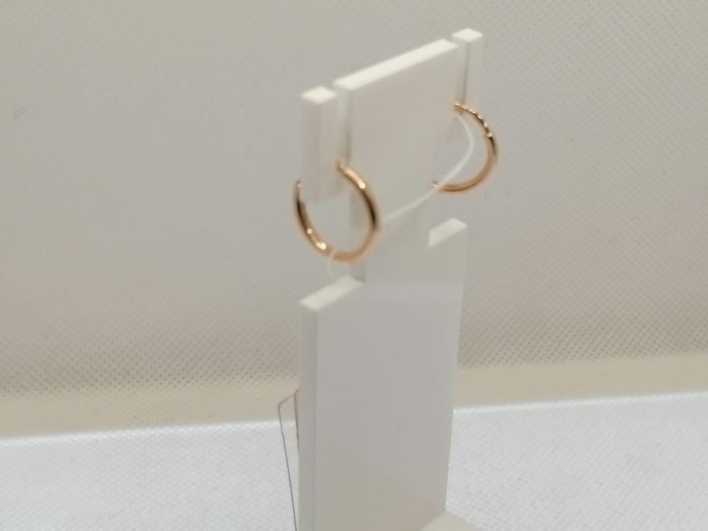 СЕРЬГИ КОНГО без камня (Au 585)