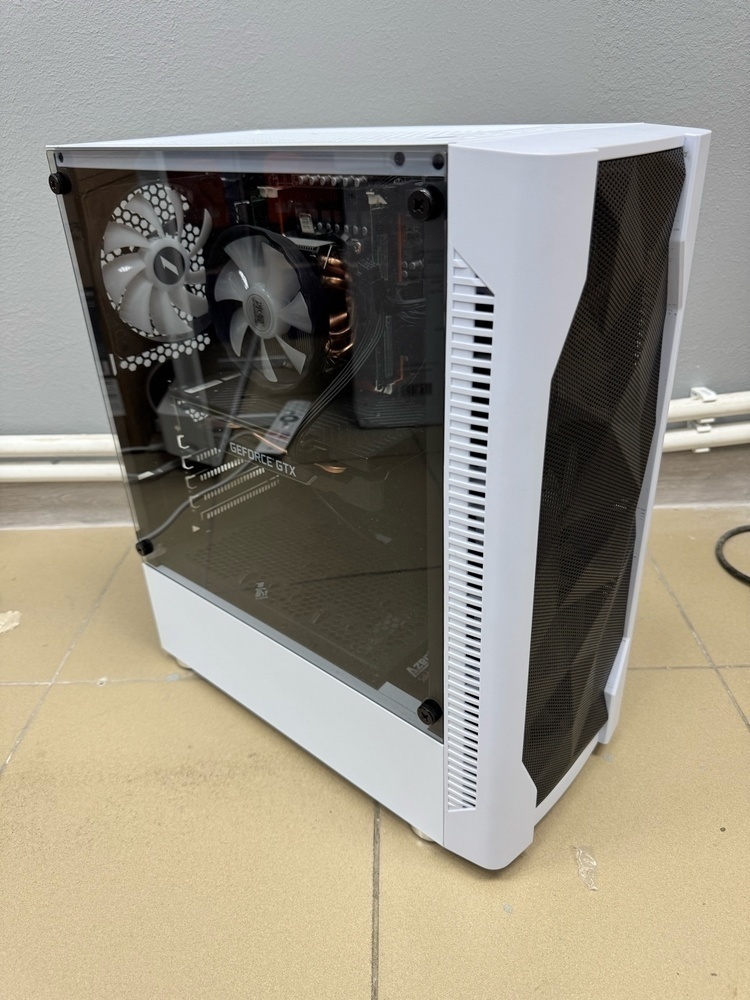 Системный блок IRU; Xeon E5-2666 v3, GeForce GTX 1660 Super, 32 Гб, 512 GB, Нет