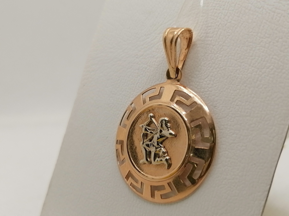 880 ПОДВЕСКА ЗНАК ЗОДИАКА без камня (Au 585)