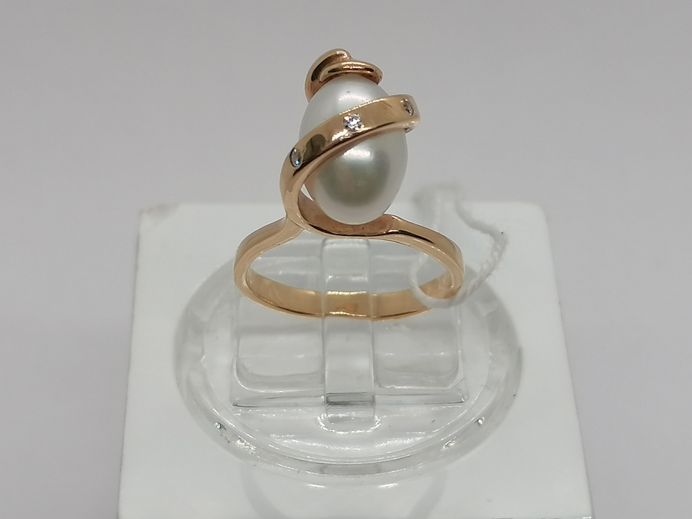КОЛКМИ585 КОЛЬЦО С КАМНЯМИ (Au 585)