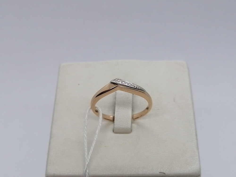 КОЛЬЦО БРИЛЛИАНТ Au 585