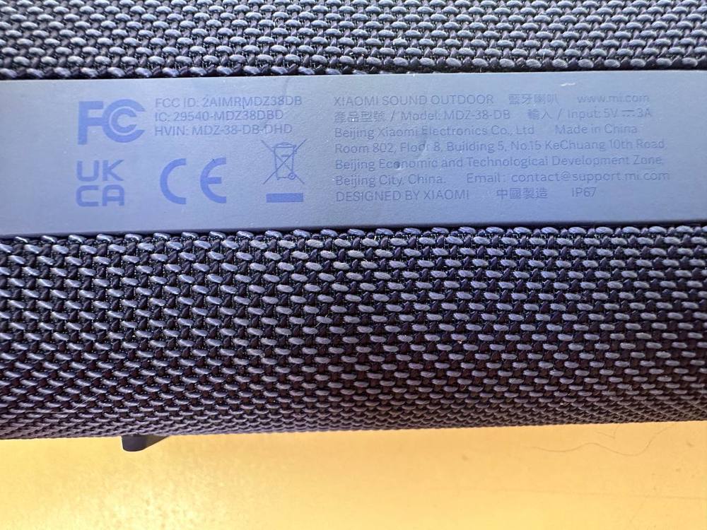 Портативная акустика Xiaomi MDZ-38-DB