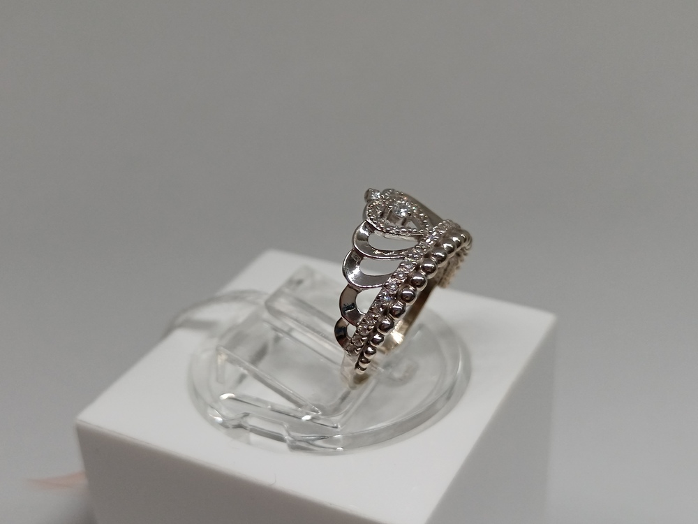 КОЛКМИ585 КОЛЬЦО С КАМНЯМИ (Au 585)