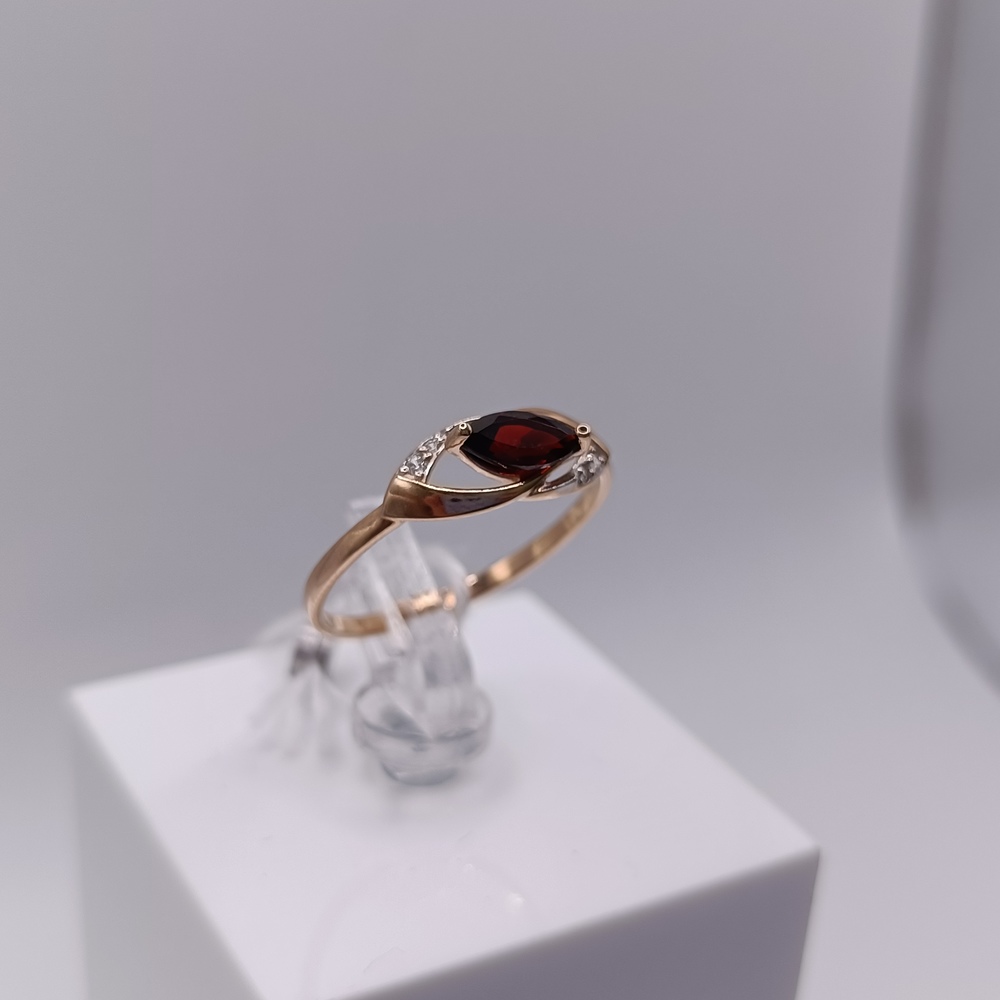 КОЛКМИ585 КОЛЬЦО С КАМНЯМИ (Au 585)