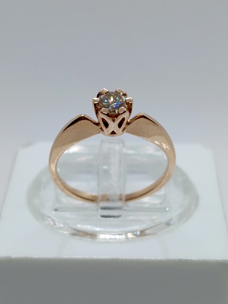 КОЛЬЦО БРИЛЛИАНТ Au 585